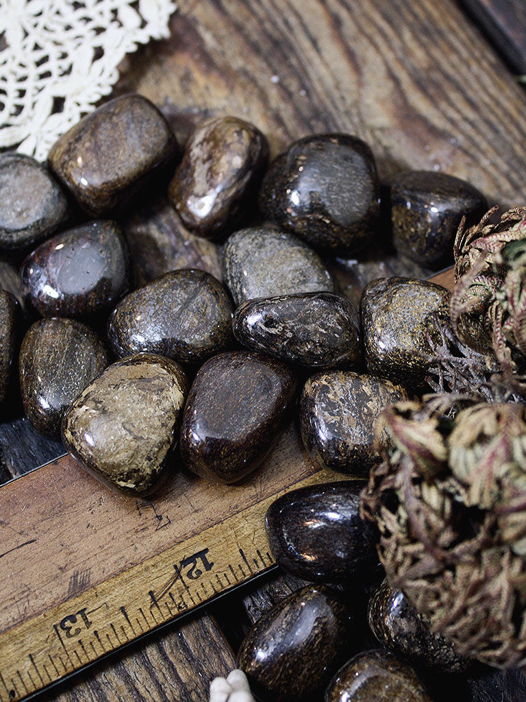 Tumbled Bronzite