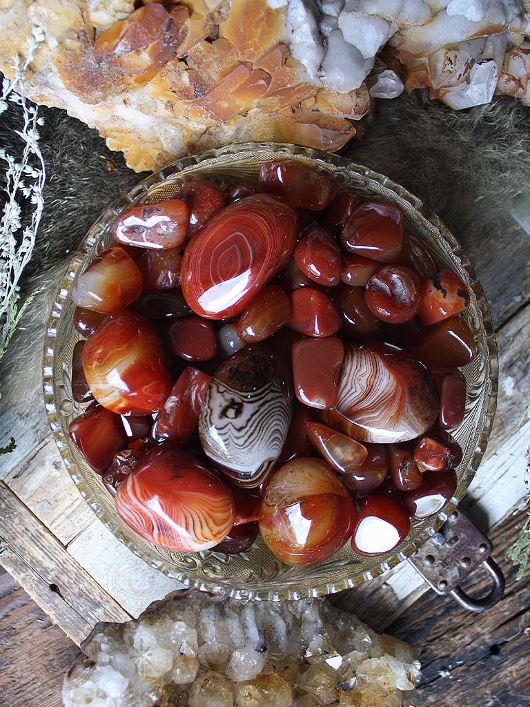 Tumbled Carnelian