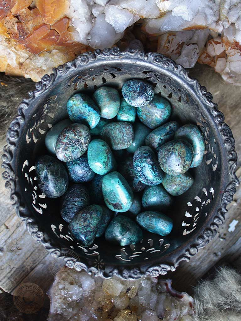 Tumbled Chrysocolla