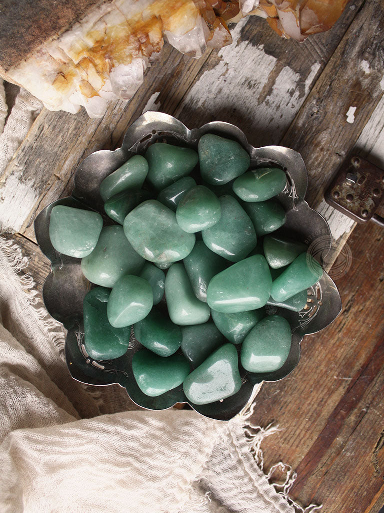 Tumbled Green Aventurine