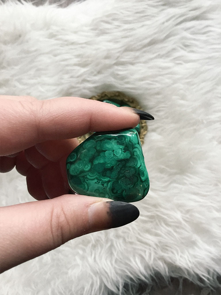 Tumbled Malachite