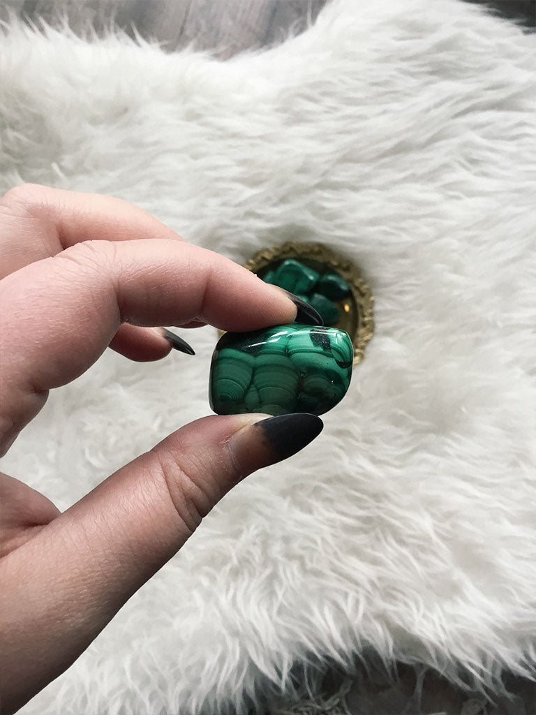 Tumbled Malachite