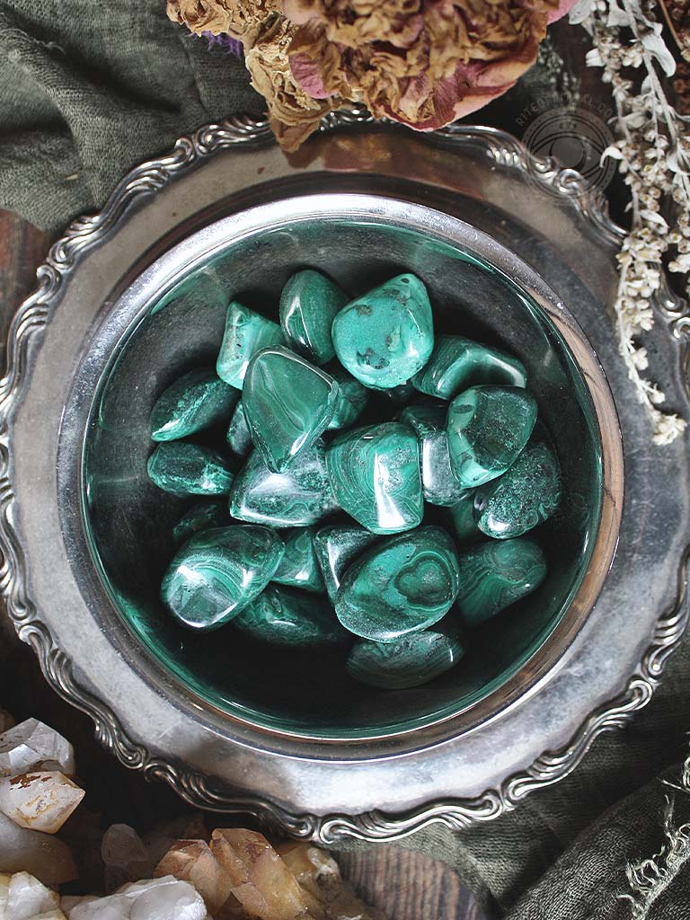Tumbled Malachite