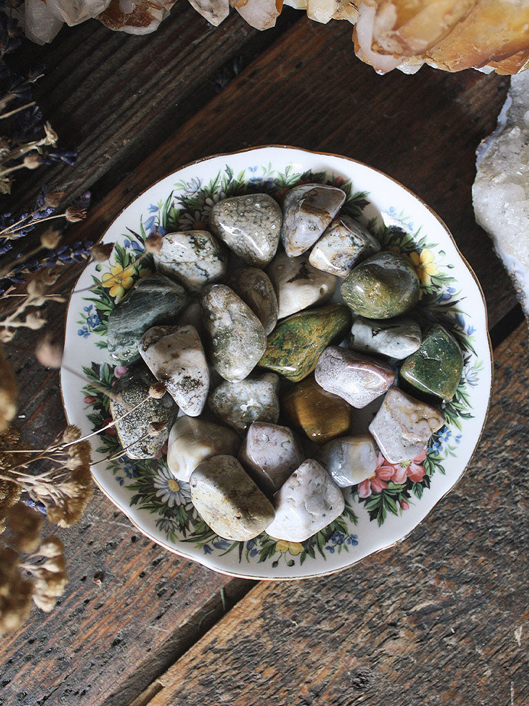 Tumbled Ocean Jasper