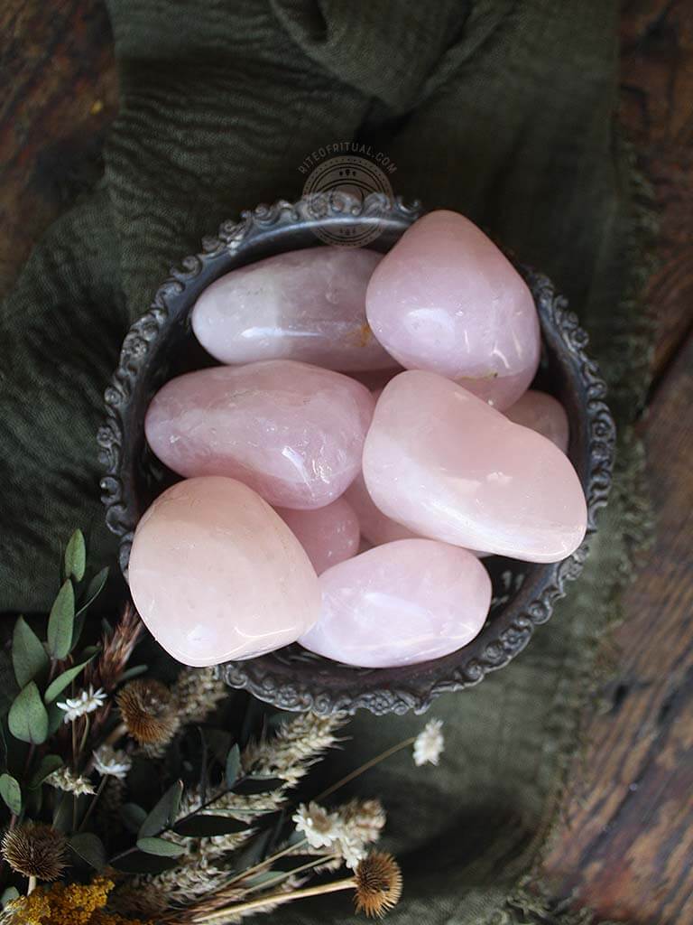 Tumbled Rose Quartz
