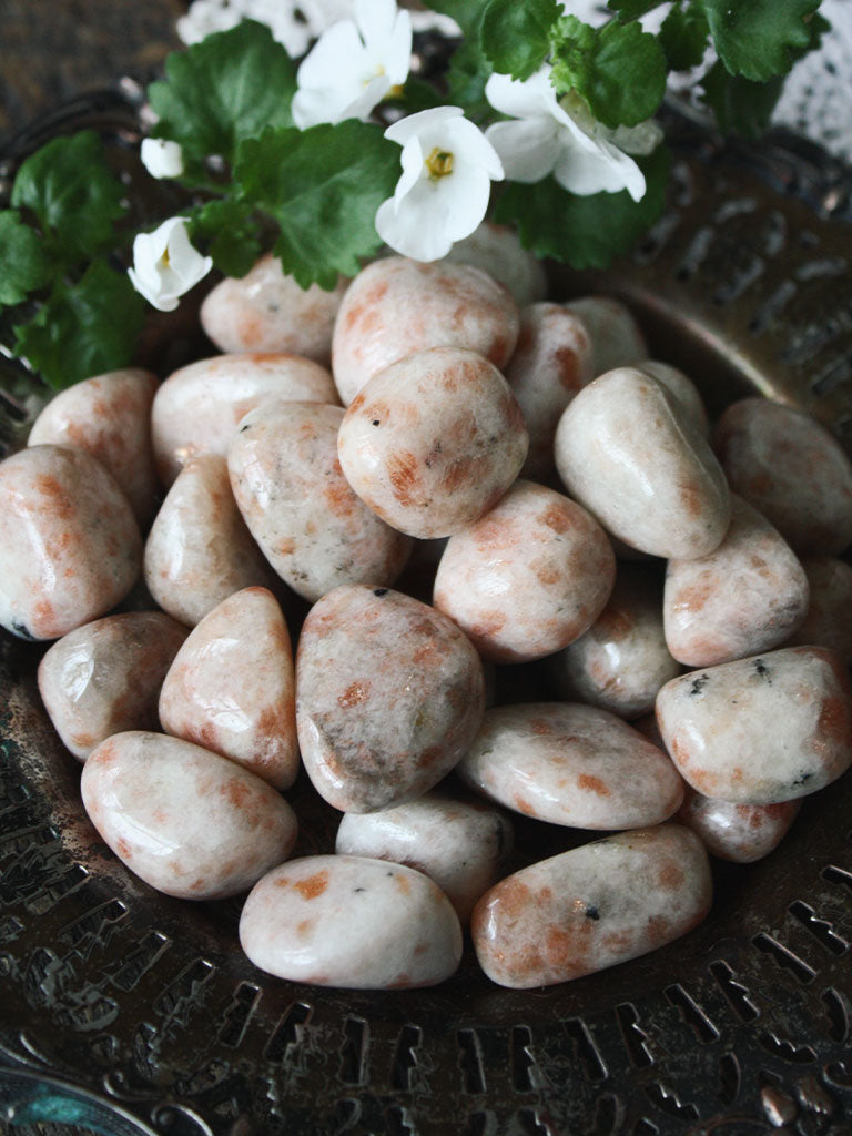 Tumbled Sunstone