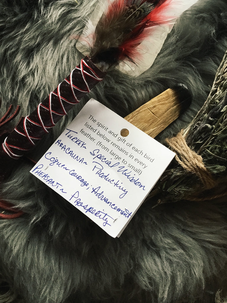 Handcrafted Ritual Cleansing Feathers