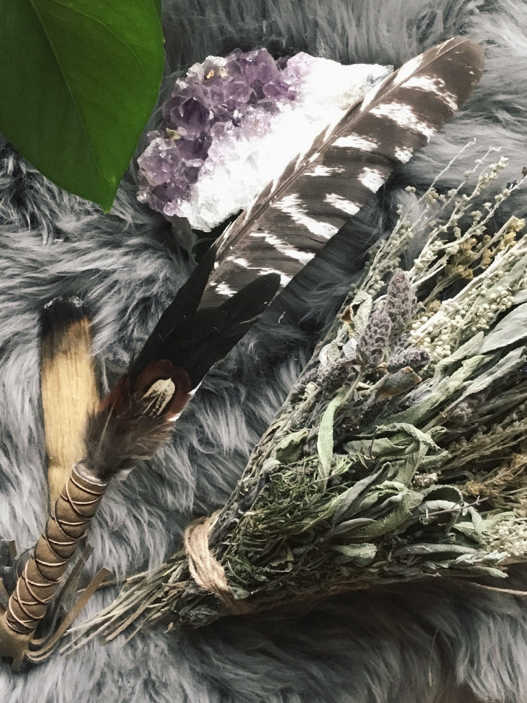 Handcrafted Ritual Cleansing Feathers
