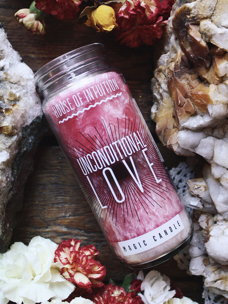 Unconditional Love Magic Candle - House of Intuition