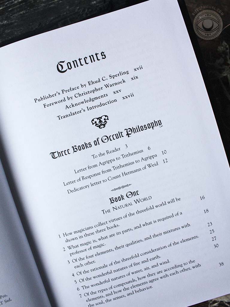 Updated - Three Books of Occult Philosophy
