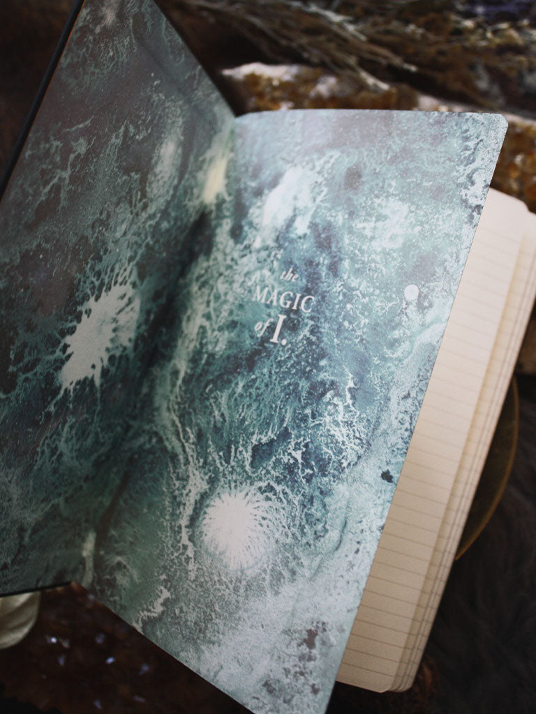 Vegan Leather Journal by Magic of I - Black