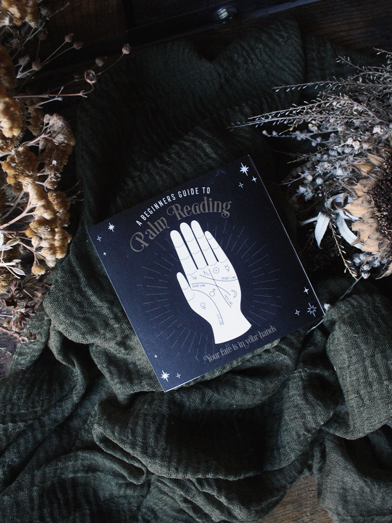 White Ceramic Palmistry Hand