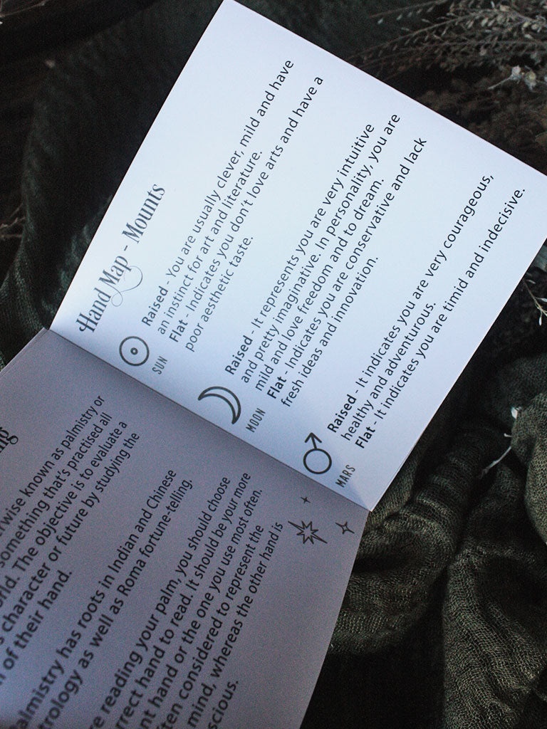 White Ceramic Palmistry Hand