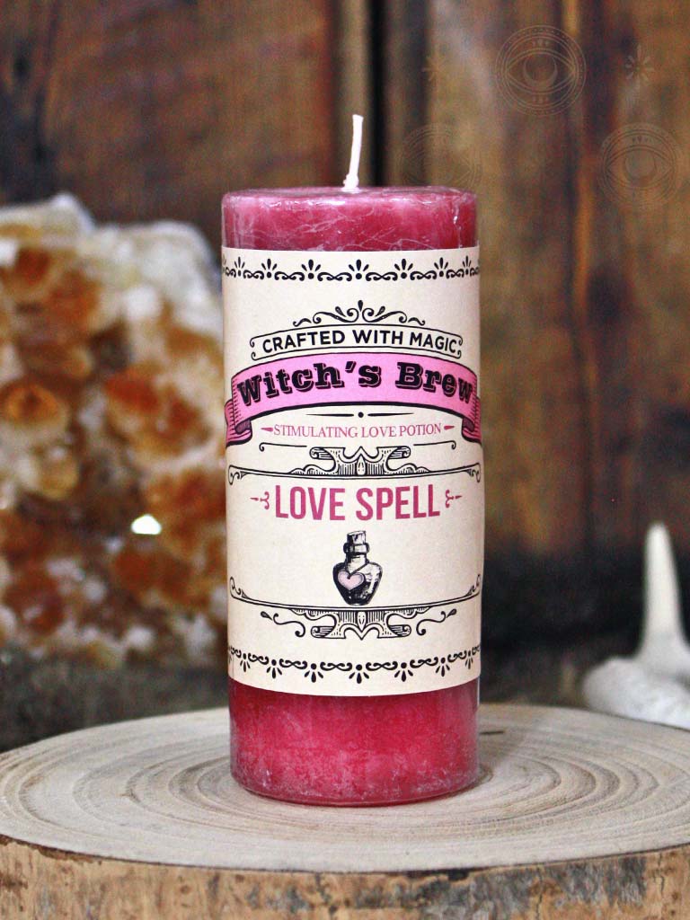Limited Edition Witch's Brew Love Spell Candle