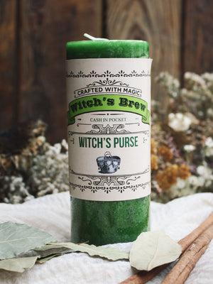 Witch's Brew Witch's Purse Candle