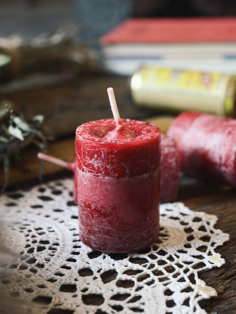 Witches Brew Dragon's Blood Votive Candle