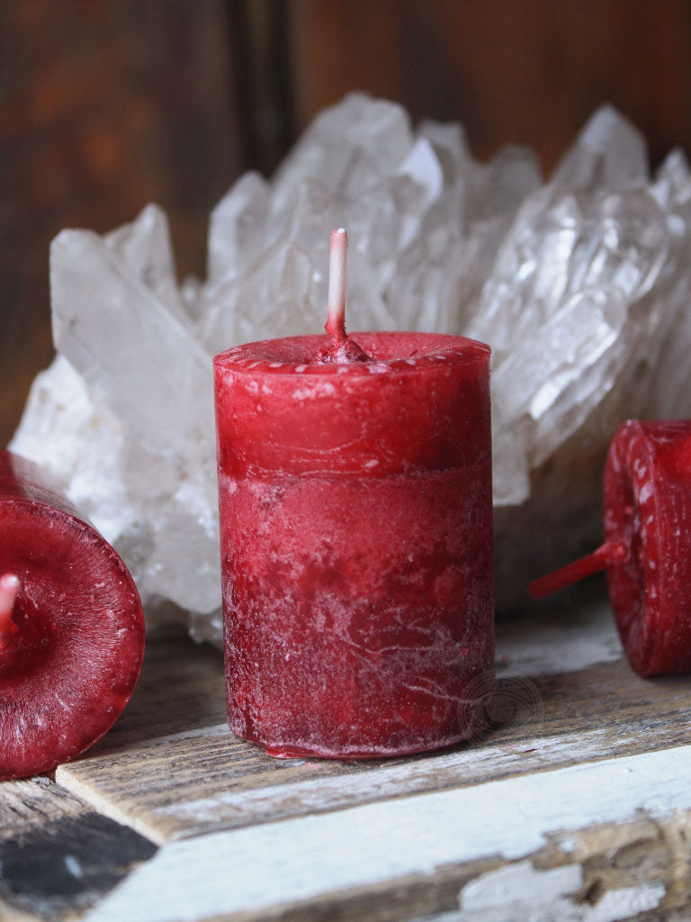 Witches Brew Dragon's Blood Votive Candle
