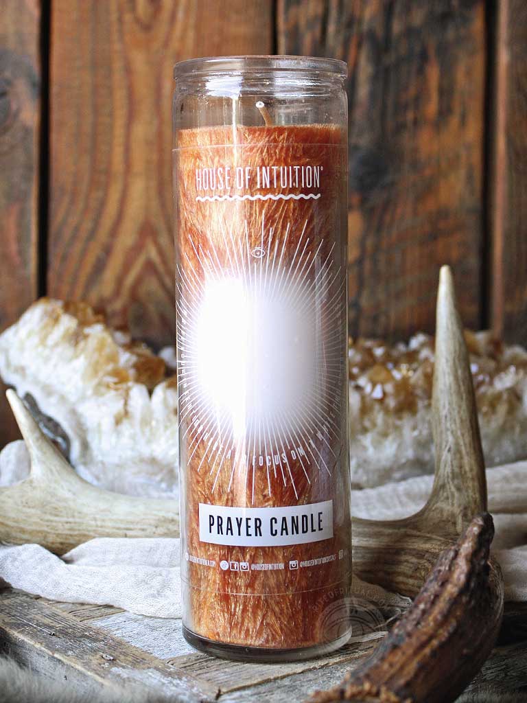 Write Your Own Prayer Candle Orange Rite of Ritual