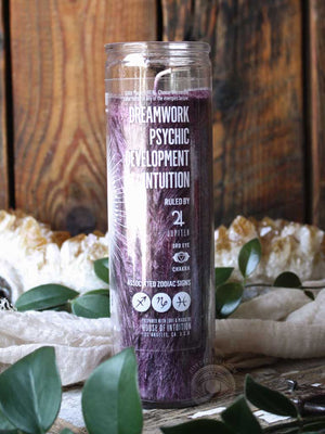Write Your Own Prayer Candle - Purple