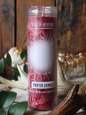 Write Your Own Prayer Candle - Red