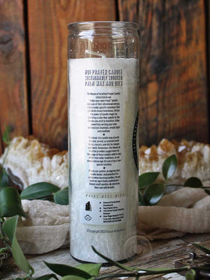 Write Your Own Prayer Candle - White