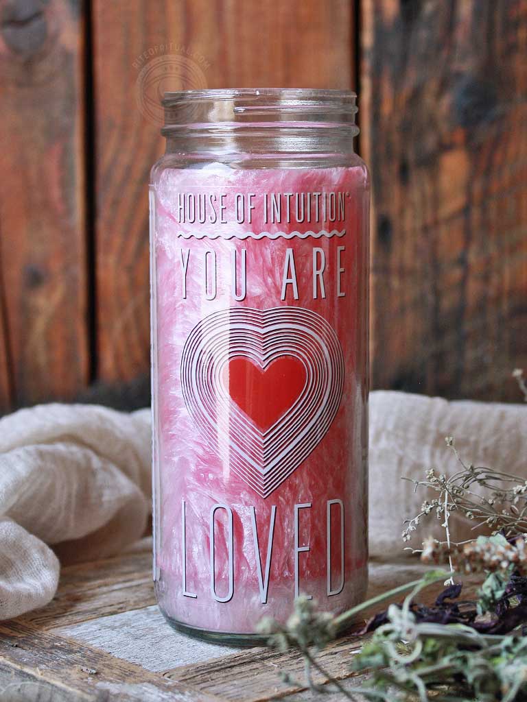 You Are Loved Magic Candle - House of Intuition