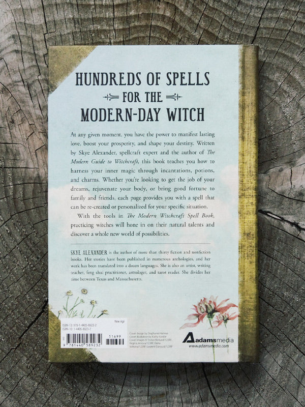 The Modern Witchcraft Spell Book - (Modern Witchcraft Magic, Spells,  Rituals) by Skye Alexander (Hardcover)