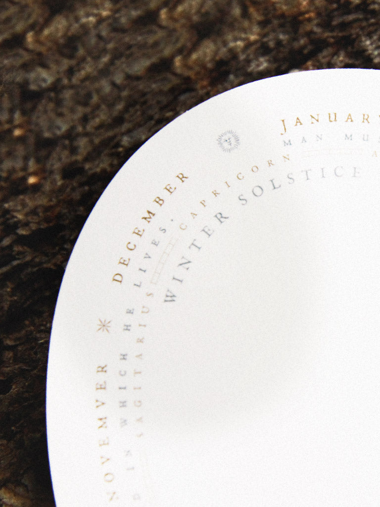 Astrology Oval Card - Rite of Ritual