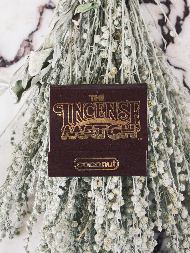 rite of ritual incense matches coconut