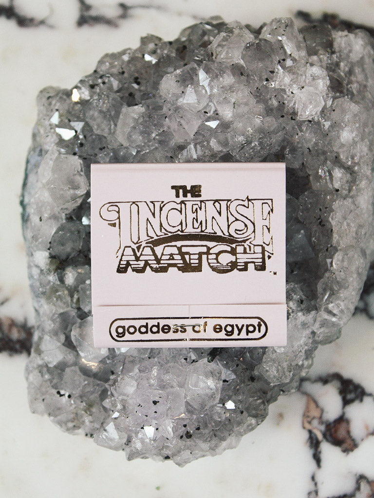 rite of ritual incense matches goddess of egypt