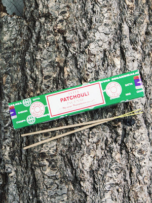 satya patchouli incense 15g